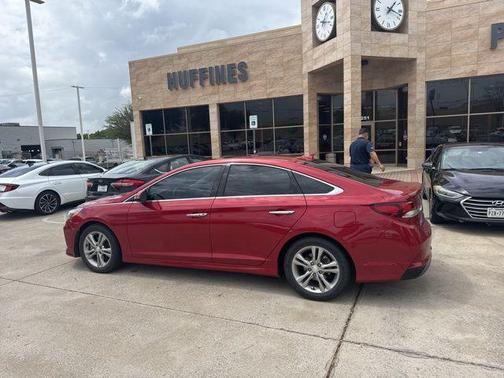 Scarlet Red 2018 Hyundai SONATA Limited