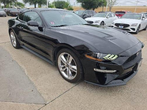 Shadow Black 2021 Ford Mustang EcoBoost Premium