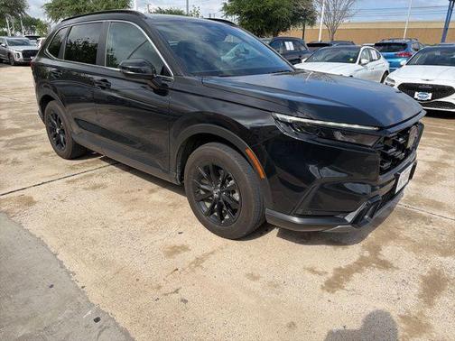 Crystal Black Pearl 2025 Honda CR-V Hybrid Sport-L