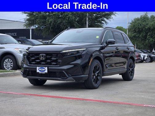 Crystal Black Pearl 2025 Honda CR-V Hybrid Sport-L