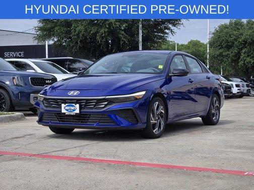 Intense Blue 2025 Hyundai ELANTRA HEV SEL