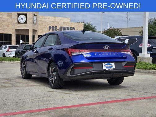 Intense Blue 2025 Hyundai ELANTRA HEV SEL
