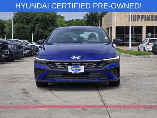 Intense Blue 2025 Hyundai ELANTRA HEV SEL
