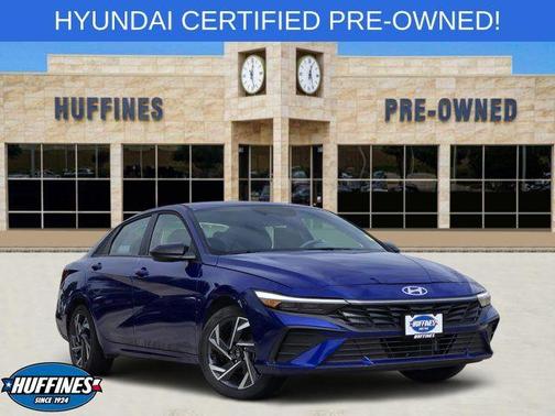 Intense Blue 2025 Hyundai ELANTRA HEV SEL
