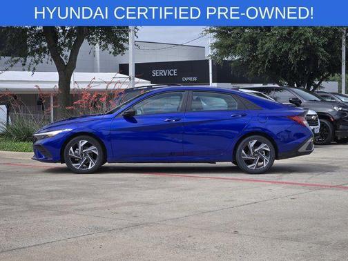 Intense Blue 2025 Hyundai ELANTRA HEV SEL