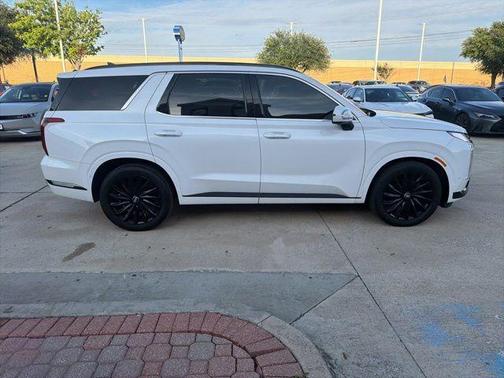 White 2024 Hyundai PALISADE Calligraphy Night Edition
