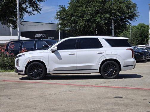Hyper White 2024 Hyundai PALISADE Calligraphy Night Edition