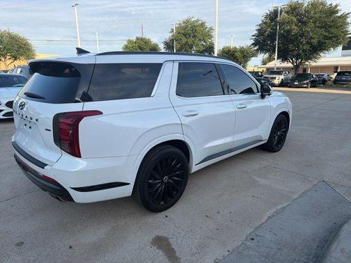 White 2024 Hyundai PALISADE Calligraphy Night Edition