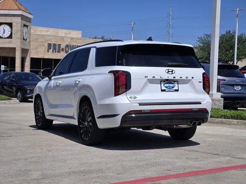 Hyper White 2024 Hyundai PALISADE Calligraphy Night Edition