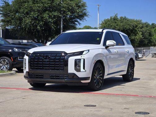 Hyper White 2024 Hyundai PALISADE Calligraphy Night Edition