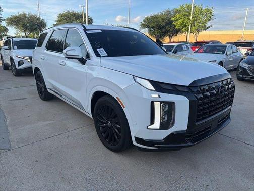 White 2024 Hyundai PALISADE Calligraphy Night Edition