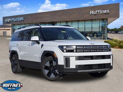 White 2026 Hyundai SANTA FE HEV SEL