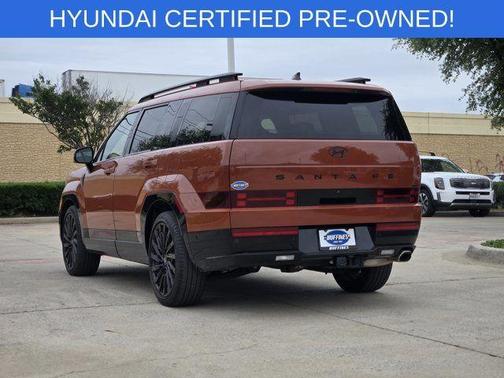 Orange 2025 Hyundai SANTA FE Calligraphy
