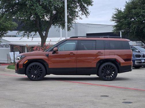 Orange 2025 Hyundai SANTA FE Calligraphy