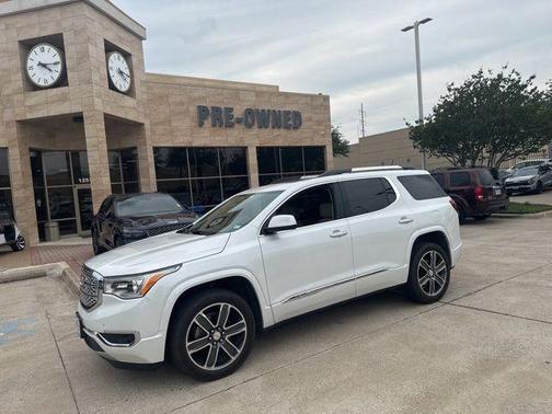White Frost Tri-Coat 2019 GMC Acadia Denali