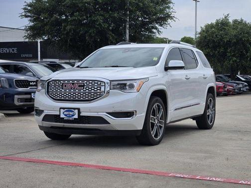 White Frost 2019 GMC Acadia Denali