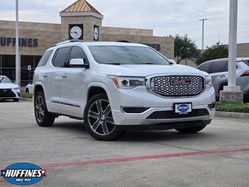 White Frost 2019 GMC Acadia Denali