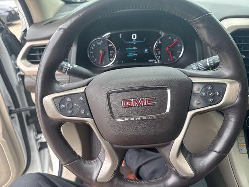 White Frost Tri-Coat 2019 GMC Acadia Denali