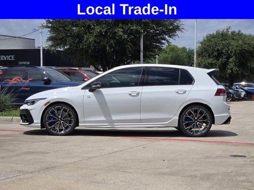 Pure White 2025 Volkswagen Golf R 2.0T