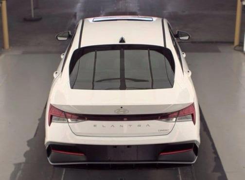 White 2025 Hyundai ELANTRA Limited