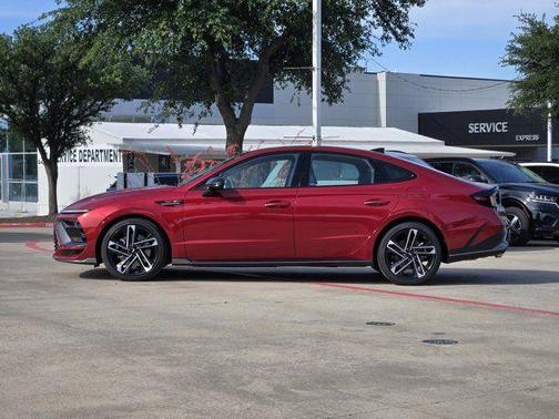 Red 2025 Hyundai SONATA N Line