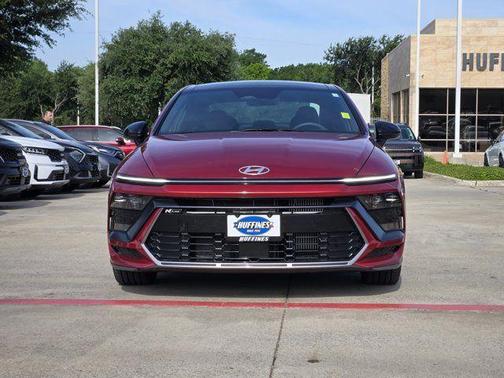 Red 2025 Hyundai SONATA N Line