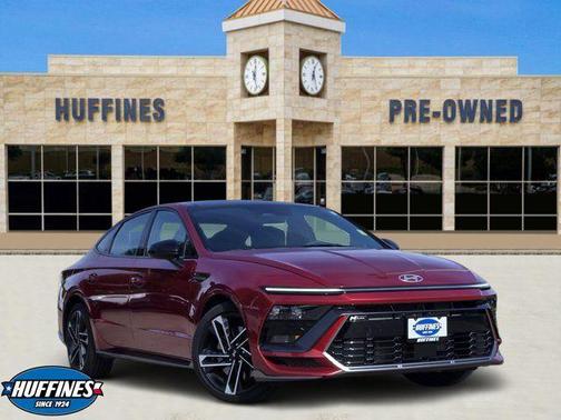Red 2025 Hyundai SONATA N Line