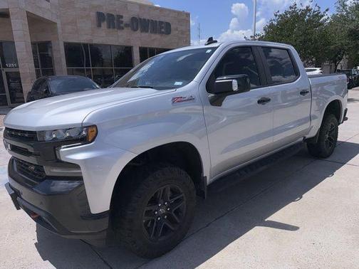 Silver Ice Metallic 2022 Chevrolet Silverado 1500 Limited LT Trail Boss
