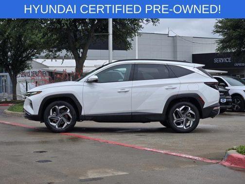 White Pearl 2023 Hyundai TUCSON Limited