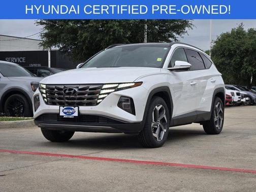 White Pearl 2023 Hyundai TUCSON Limited