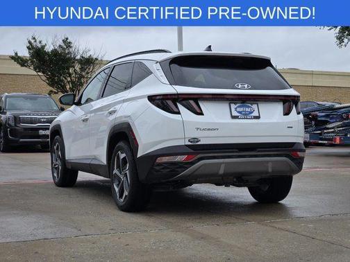White Pearl 2023 Hyundai TUCSON Limited