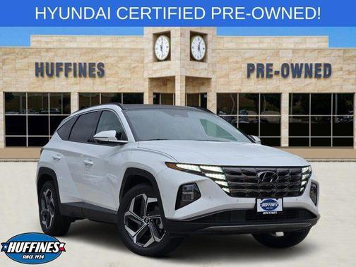 White Pearl 2023 Hyundai TUCSON Limited