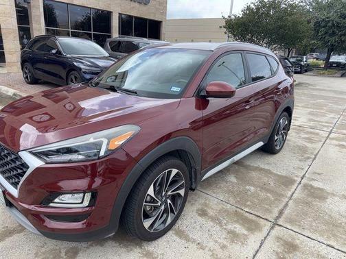 Red 2020 Hyundai TUCSON Sport
