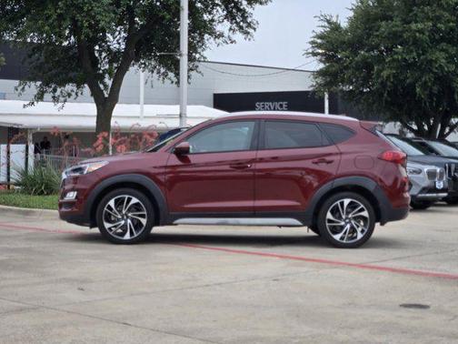 Red 2020 Hyundai TUCSON Sport