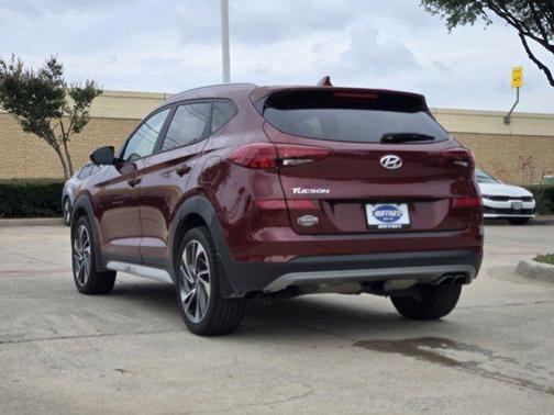 Red 2020 Hyundai TUCSON Sport
