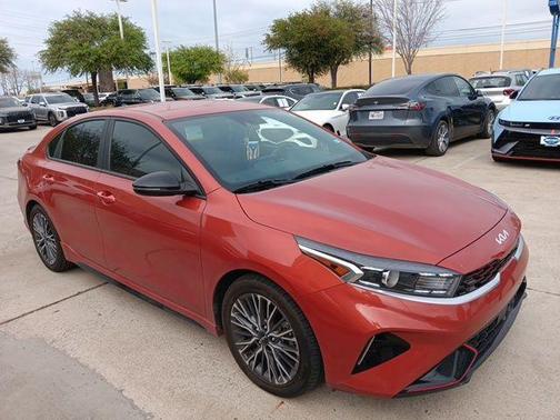 Fire Orange 2023 Kia Forte GT-Line