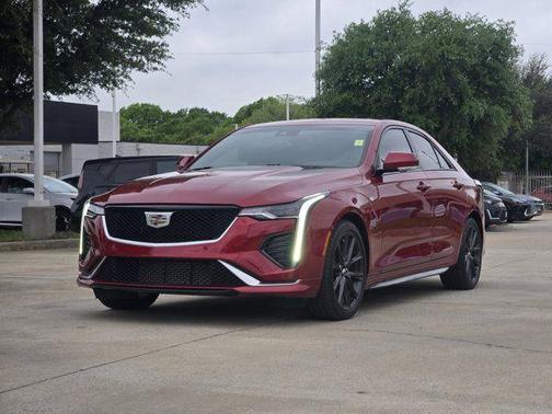 Radiant Red 2023 Cadillac CT4 Sport