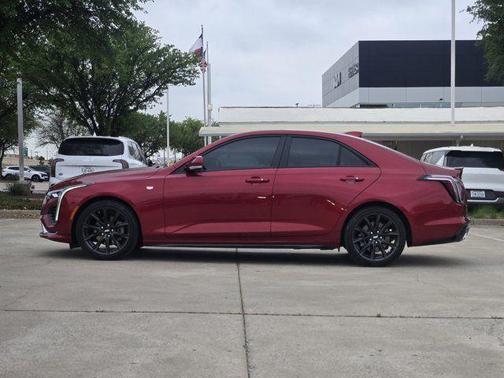 Radiant Red 2023 Cadillac CT4 Sport