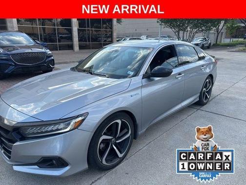 Lunar Silver Metallic 2022 Honda Accord Hybrid Sport