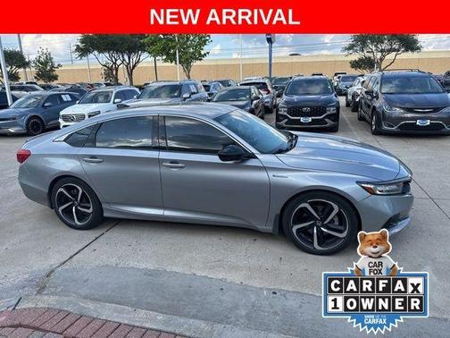Lunar Silver Metallic 2022 Honda Accord Hybrid Sport