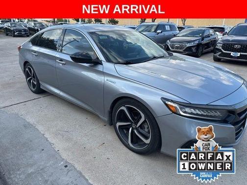 Lunar Silver Metallic 2022 Honda Accord Hybrid Sport