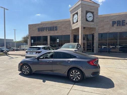 Modern Steel Metallic 2018 Honda Civic EX