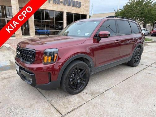 Red 2024 Kia Telluride SX X-Line
