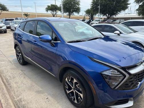 Sapphire Blue 2025 Kia Sportage EX
