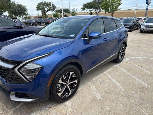 Sapphire Blue 2025 Kia Sportage EX