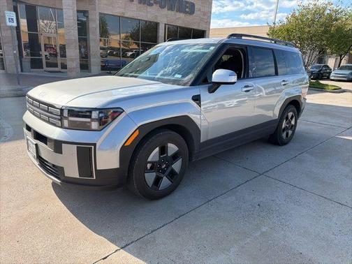 Shimmering Silver 2025 Hyundai SANTA FE HEV SEL