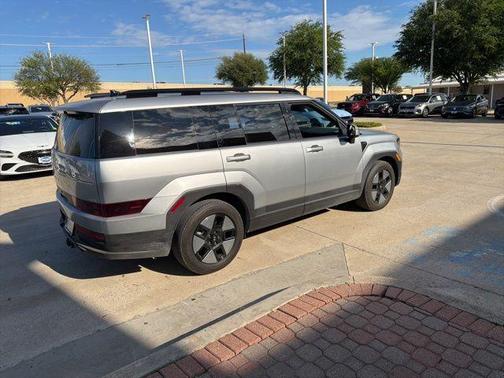 Shimmering Silver 2025 Hyundai SANTA FE HEV SEL