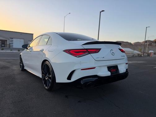 Polar White 2021 Mercedes-Benz AMG CLA 35 4MATIC