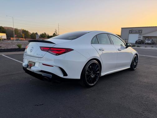 Polar White 2021 Mercedes-Benz AMG CLA 35 4MATIC