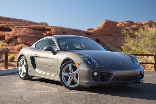 Grey 2014 Porsche Cayman Cayman